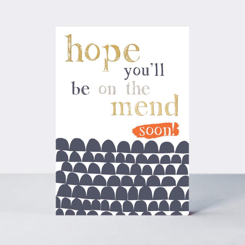 Ebb & Flow - Get Well Card/Hope you're on the mend