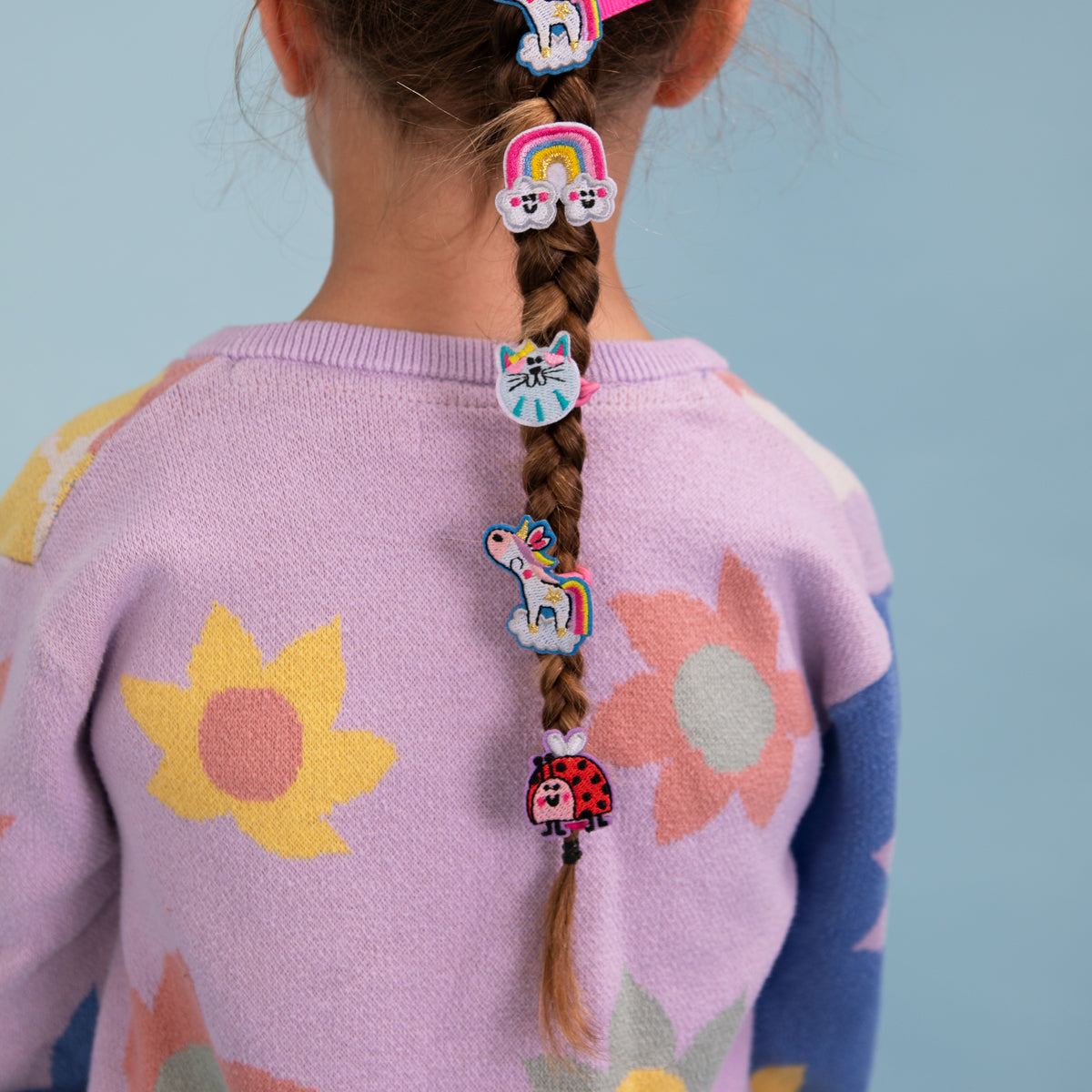 Hair Elastics (4 Pack) - Ladybird, Toadstool, Heart