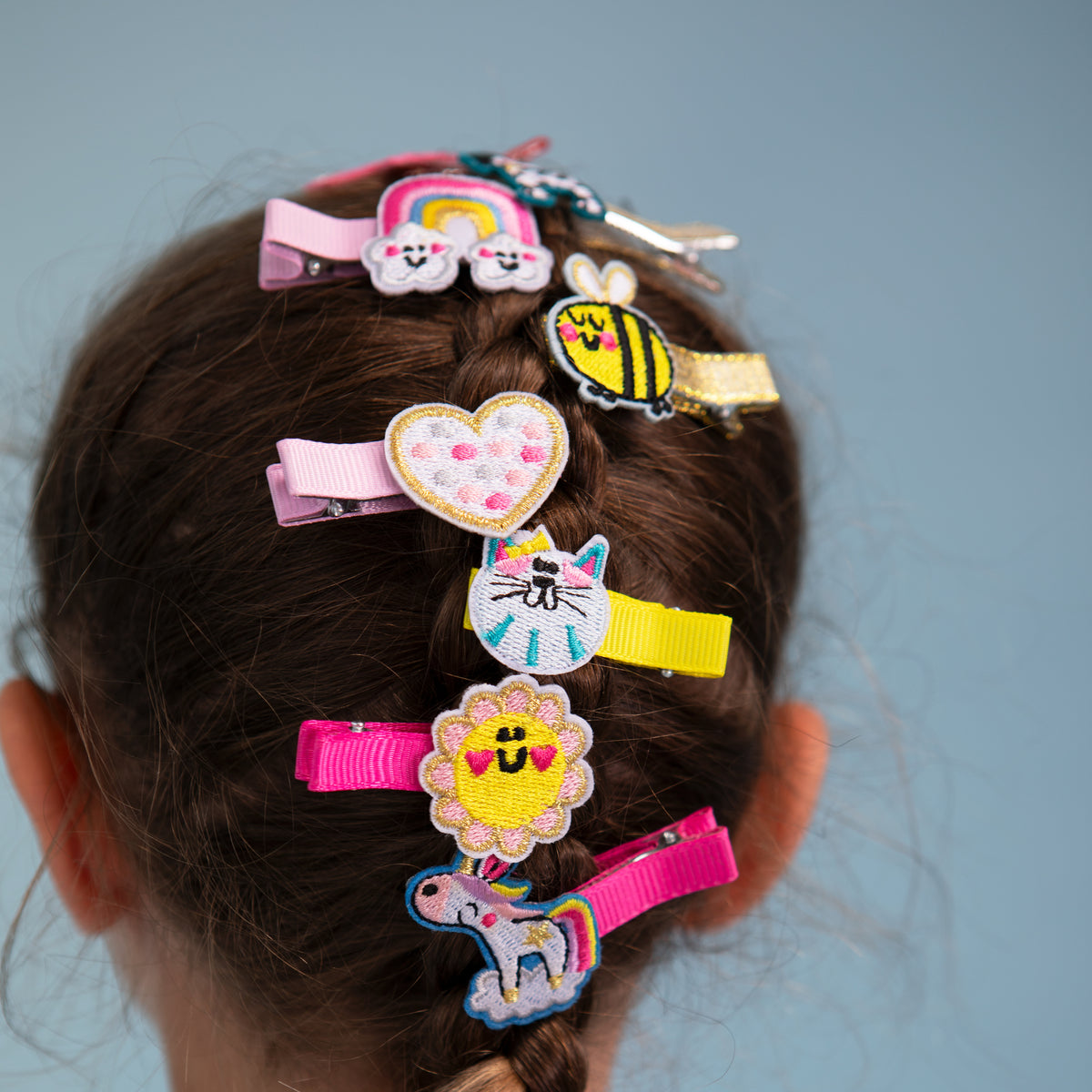 Hair Clips (2 Pack) - Bee &amp; Flower