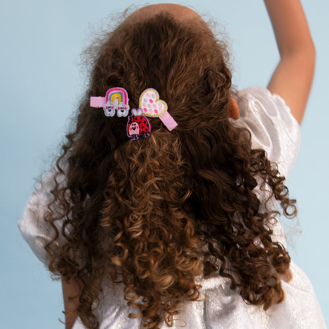 Hair Clips (2 Pack) - Toadstools