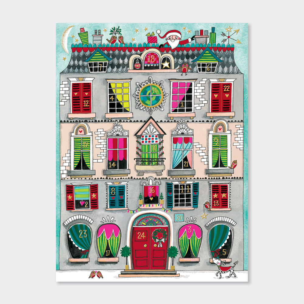 Traditional Advent Calendar - Christmas House