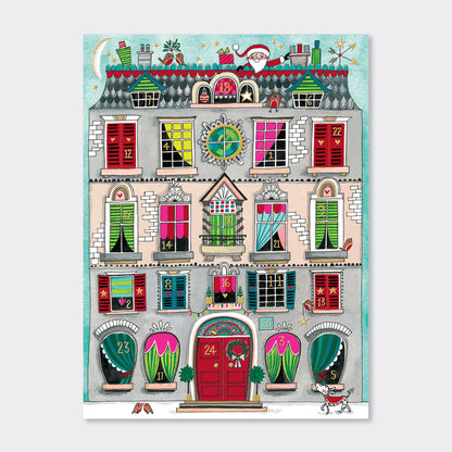 Traditional Advent Calendar - Christmas House