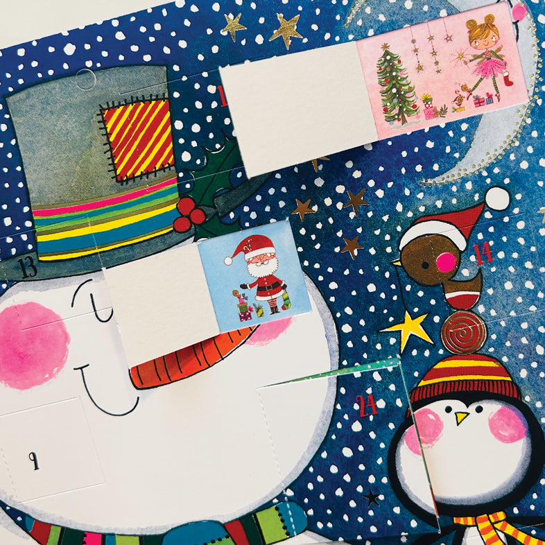 Traditional Advent Calendar - Snowman &amp; Penguins
