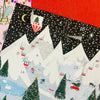 Traditional Advent Calendar - Christmas Snow Scene