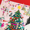 Traditional Advent Calendar - Christmas Tree & Dogs