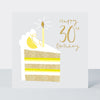 Field Day - Cake Slice Age 30 birthday card