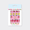 Foiled Pack of notecards - Just to say ladybirds