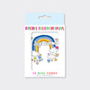 Pack of 10 Foiled Notecards - Thank You Aeroplane