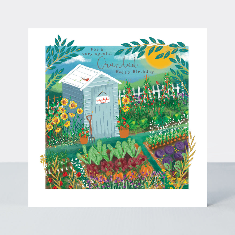 Gallery - Grandad Birthday Allotment Gardening  - Birthday Card
