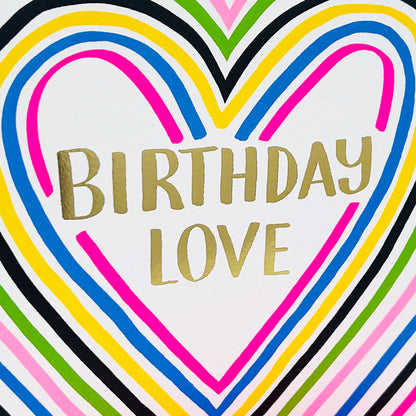 Girl Power - Birthday Love - Greetings Card