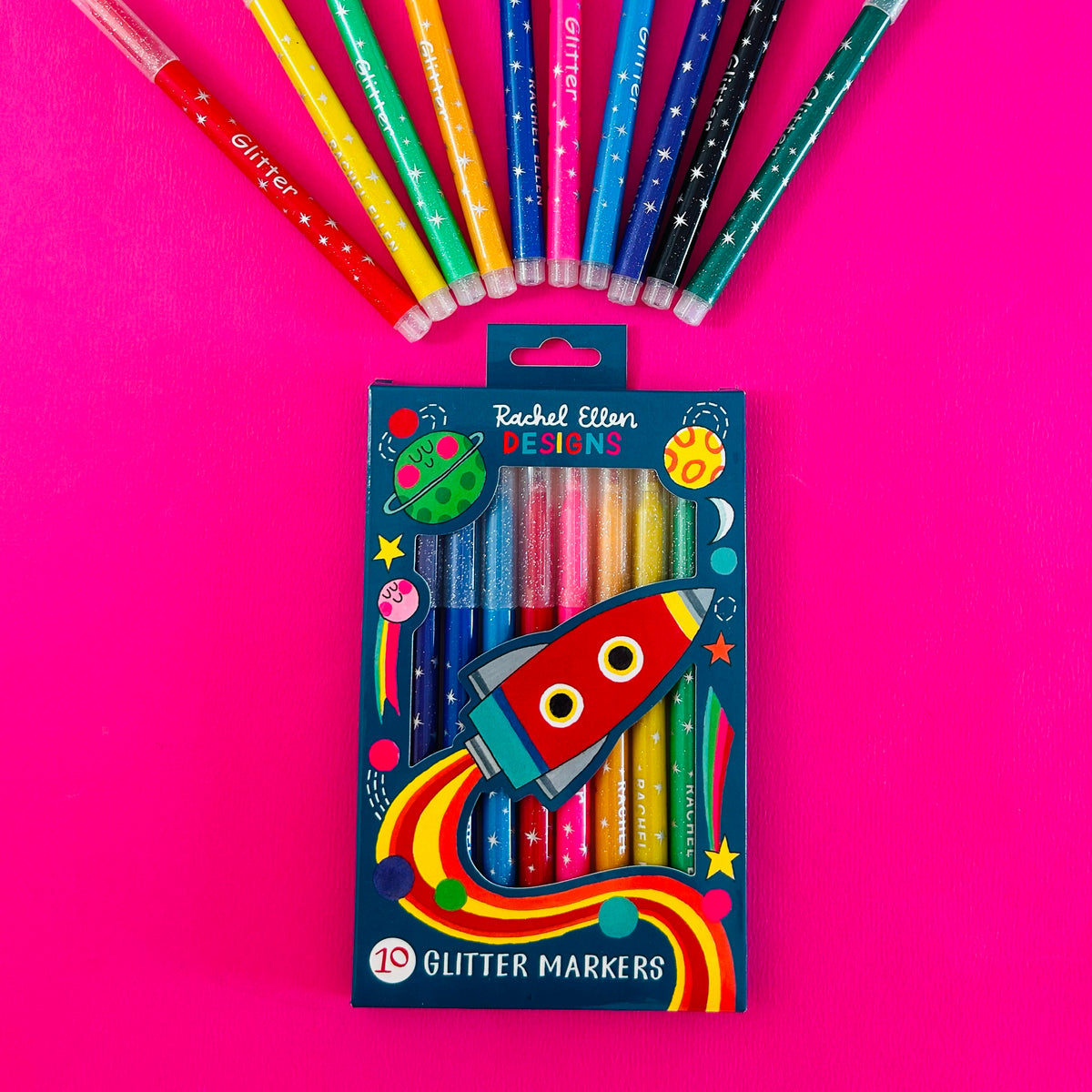 Glitter Markers - &