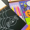 Halloween Activity Book with Scratch Art & Stickers