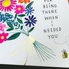Heart & Soul - Thank You For Being There Friendship Card