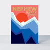 Hike - Nephew Birthday Card - Mountain Sunrise