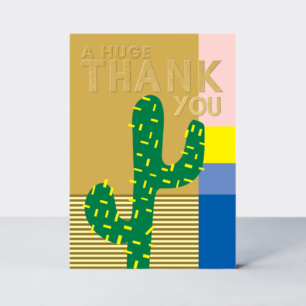 Hike - A Huge Thank You Card - Cactus
