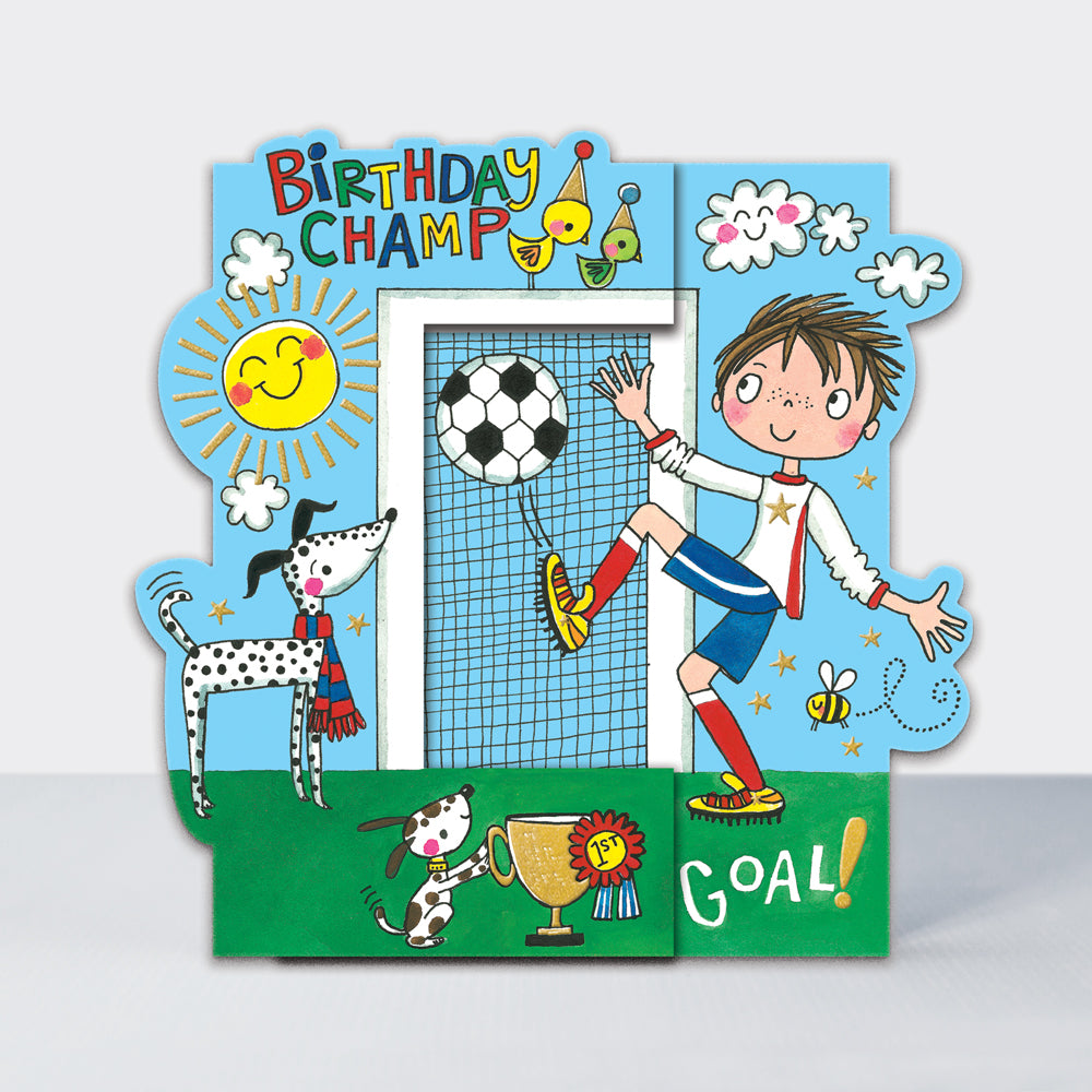 Hip Hop - Birthday Champ Football  - Birthday Card