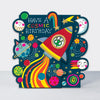 Hip Hop - Cosmic Birthday Space  - Birthday Card