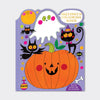 Halloween Die-Cut Colouring Book With Stickers