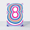 Jazz - Age 8 Girl Birthday Card