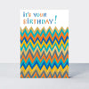 Jazz - It's Your Birthday/Zigzags - Birthday Card