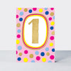 Jazz - Age 1 Birthday Card - Girl