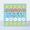 Jigsaw card - Today Looks Beautiful  - Birthday Card