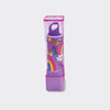 Lipstick Eraser - Purple, rainbows and unicorns