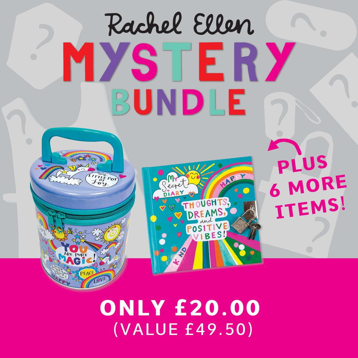 Mega Savings Mystery Bundle - 8 Items - Girls Theme