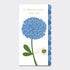 Bee and blue allium money wallet card — A Special Gift For You by Rachel Ellen Designs