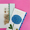 Money Wallet Card - Bee & Blue Allium/A Special Gift For You
