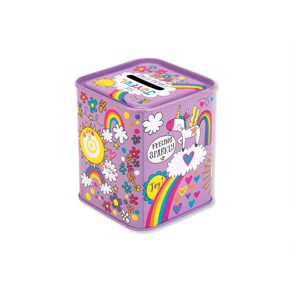 Kids Money Box Tin - You Are Pure Magic Unicorns