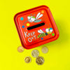 'Keep Out!' Bugs Kids Money Box Tin