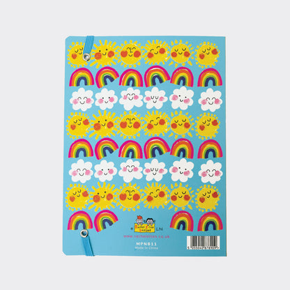Notebook - Suns, Rainbows &amp; Clouds/Gratitude Journal