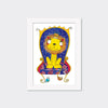Mounted Limited Edition Print  Lion