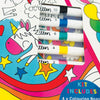 Colour by Numbers Kit - Unicorns & Rainbows