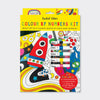 Colour by Numbers Kit Cosmic Stars and Rockets