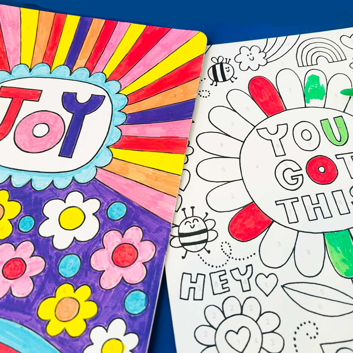 Colour by Numbers Kit - Just Be Yourself