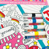 Colour by Numbers Kit - Just Be Yourself