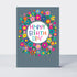 Birthday card featuring a floral design by Rachel Ellen Designs