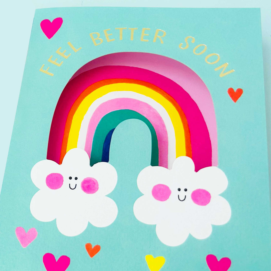Peep - Feel Better Soon Card/Rainbow