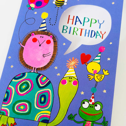 Peep - Happy Birthday Card/Animals
