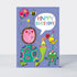 Birthday card featuring an animals design by Rachel Ellen Designs