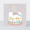 Peony - Daughter Birthday Cake  - Birthday Card