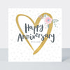 Peony - Happy Anniversary Card - Heart