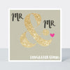 Pink Fizz - Mr & Mr Wedding Card