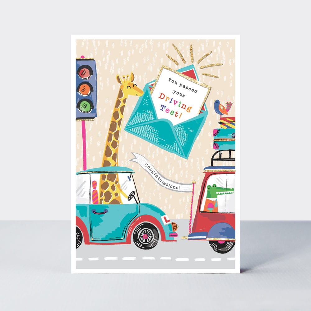 Piccolo - Passed driving test card/Cars/Animals
