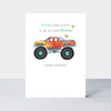 Pronto - Hubby Birthday Monster Truck  - Birthday Card