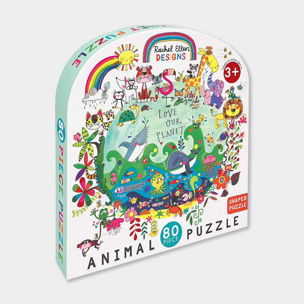 Kids Jigsaw Puzzle - Love Our Planet - 80 Pieces