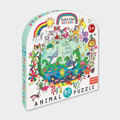 Kids Jigsaw Puzzle - Love Our Planet - 80 Pieces