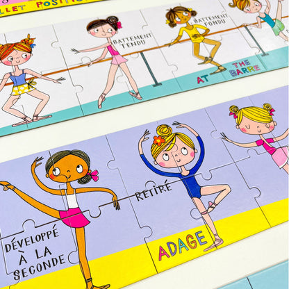 Kids Jigsaw Puzzle - Ballet Class - 80 Pieces